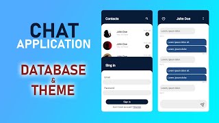 PHP Chat APP (E1) - Create DB and Theme Folder