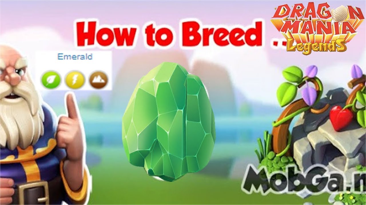 How to breed Emerald dragon?,Gameplay, Dragon Mania Legends -part 570