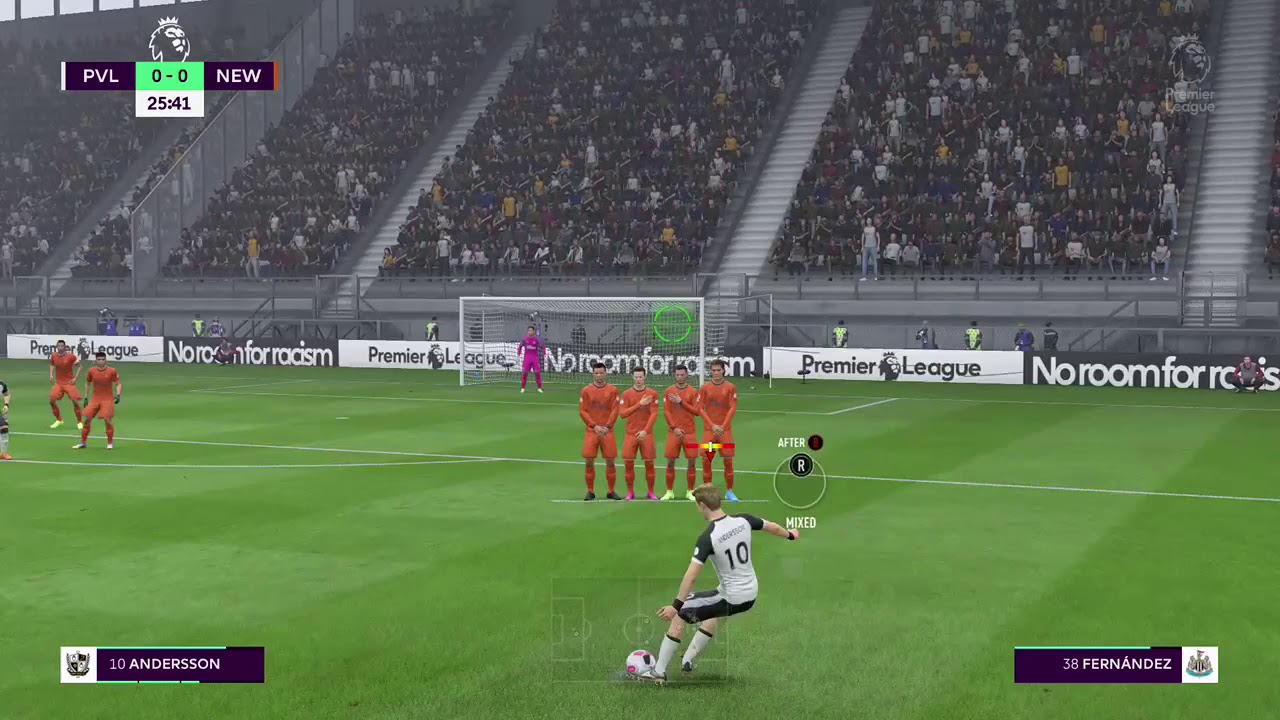 Unbelievable Free Kick!!! FIFA 20 Career Mode. Youth Academy Striker Scores an Absolute Worldy