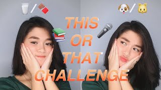 This or That Challenge | New Intro? | RAINA