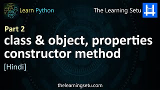 Part2- What is an object? What is class? Constructor Methods (Hindi)| The Learning Setu