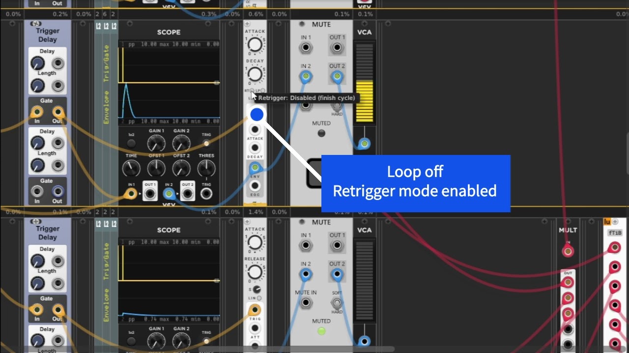 VCV Rack2 Envelope Module Comparison 01