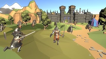 Battle Simulator: WAR OF EMPIRES Part 1 (by KentooGames.com) / Android Gameplay HD