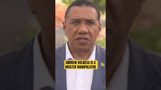 The Prime Minister of Jamaica Andrew Holness, Is A Master Manipulator #andrewholness #jamaicanews