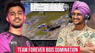 Owais BGMI Goat ! Team Forever BGIS Domination