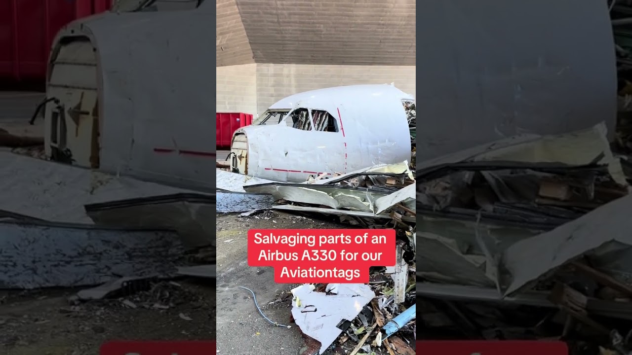 Teardown of former LTU, Air Berlin and Virgin Atlantic Airbus A330.