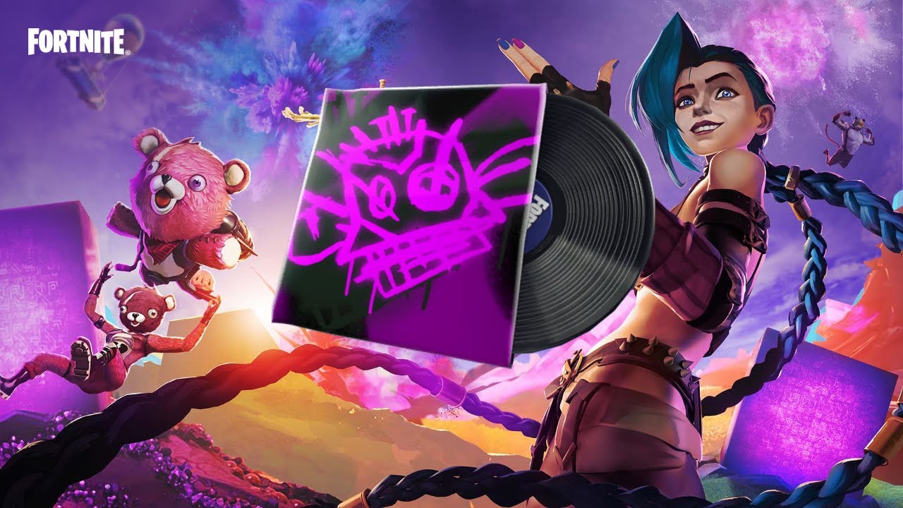 Fortnite | Jinx Music Pack, League of Legends X Fortnite