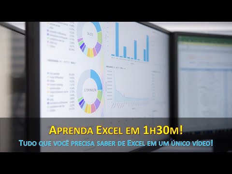 Aprenda Excel em 1h30m!!!! Aprender Excel rapidamente só depende de você agora! Aula Prática!