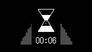 A Tiny Pixel Hourglass Timer #minimal #pixelart #random