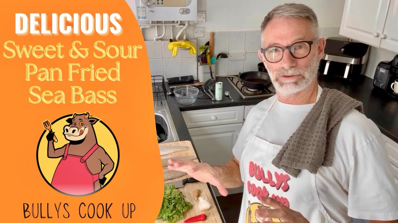 DELICIOUS Sweet & Sour Pan Fried Sea Bass