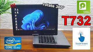 Review Laptop 2 in 1 - Fujitsu Lifebook T732