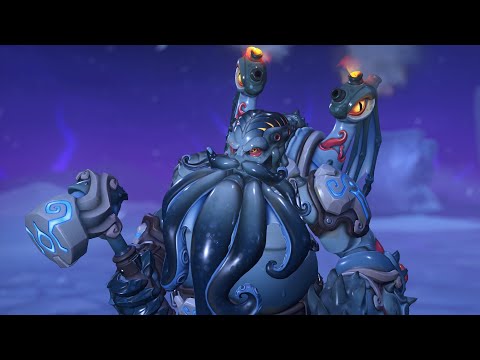 🐙 Космическая катастрофа на Легенде ◆ Прохождение за Торбьорна | OVERWATCH 2