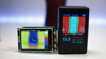 Китайский тепловизор  на сенсоре MLX90640