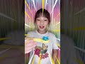 細かく切った地球グミをスプーンチョコに乗せて食べてみたら…要注意!! #Shorts