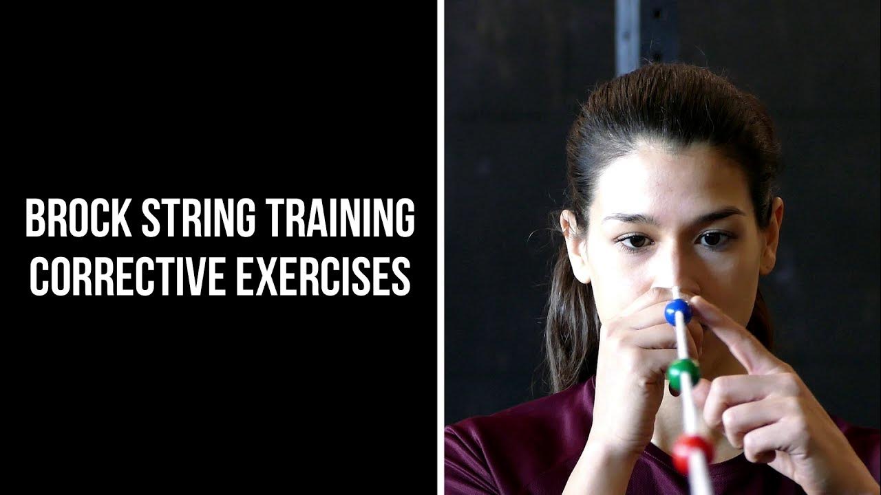 Brock string corrective exercises youtube