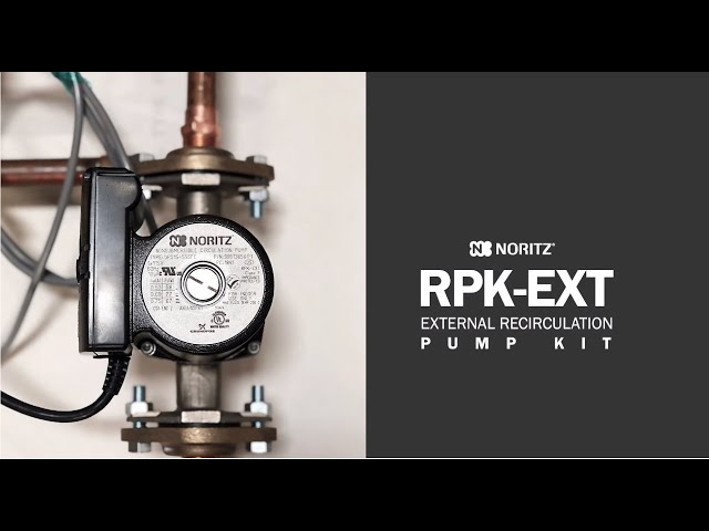 Noritz RPK-EXT External Pump Kit Installation and Programming Video -  YouTube
