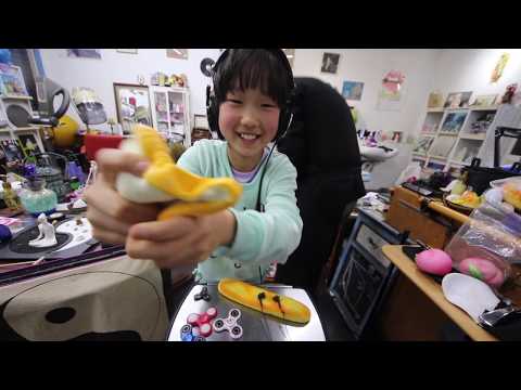 【ASMR】Squishy toy 28 【音フェチ】あんじゅ　ハンドスピナー　スクイーズ２８連発？ぐらい