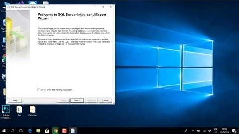 Migración de base de datos Access a SQL SERVER 2017
