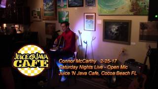 Famous Connor McCarthy @ Juice 'N Java Cafe in downtown Cocoa Beach FL.  2-25-17 Wealth
