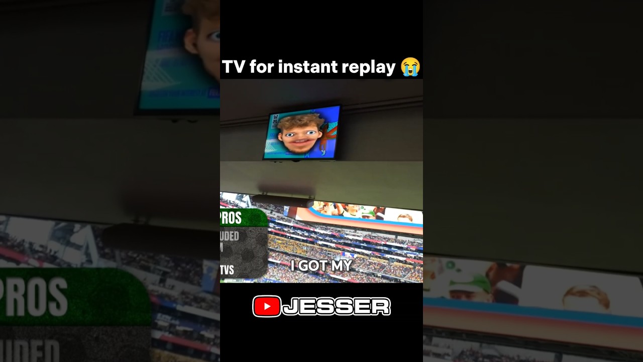 @Jesser has his own jumbotron😭 #jesser #worldcup #funny #shorts