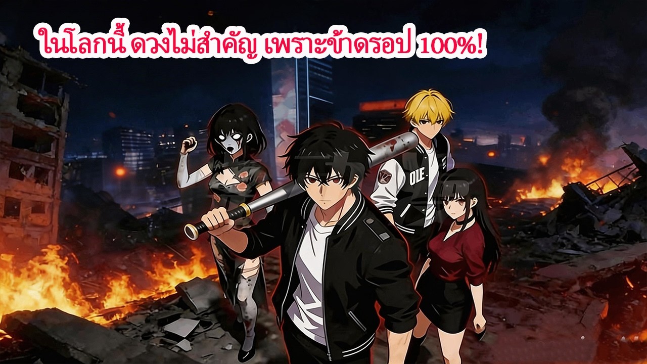 เกิดใหม่วันเกมสิ้นโลก! ฆ่าซอมบี้ดรอป 100%!