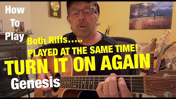 How To Play TURN IT ON AGAIN By GENESIS (Plus Free Charts!)