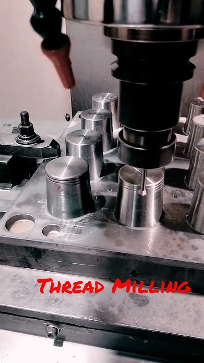 Thread Milling #VMC Milling - YouTube