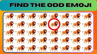 SPOT THE DIFFERENT EMOJI GAME | Oddity Challenge | Quiz Game