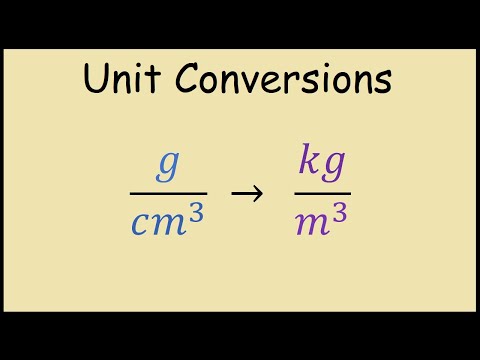 Video: Bagaimana Anda menyelesaikan unit konversi?