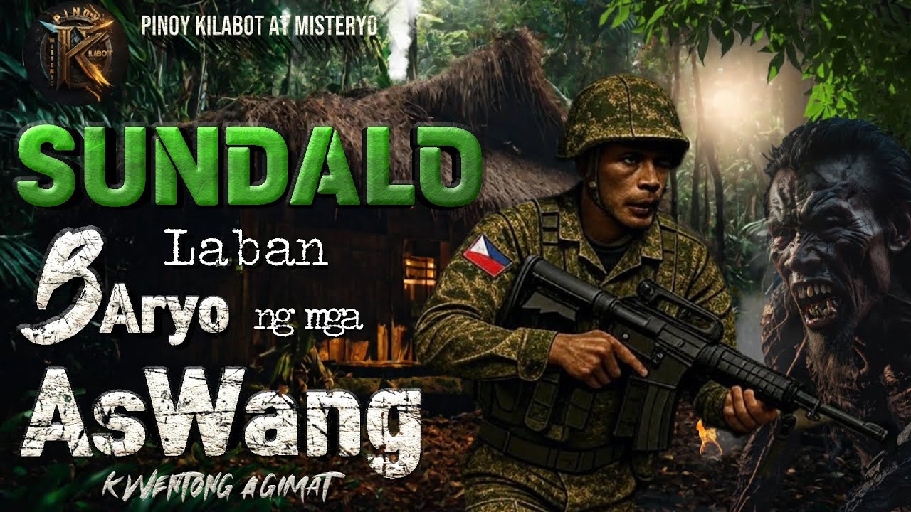 SUNDALO LABAN SA BARYO NG MGA ASWANG | KWENTONG ANTINGERO | Tagalog Horror Stories