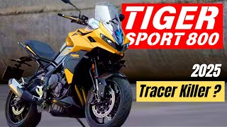 NEW 2025 Triumph Tiger Sport 800 walk around #triumph #tiger