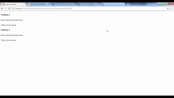 PHP - Aplicando estructura while