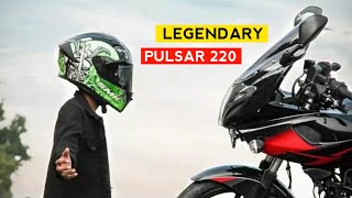 Ultimate Legendary Bike of India | PULSAR 220F | Rishav Srivstav