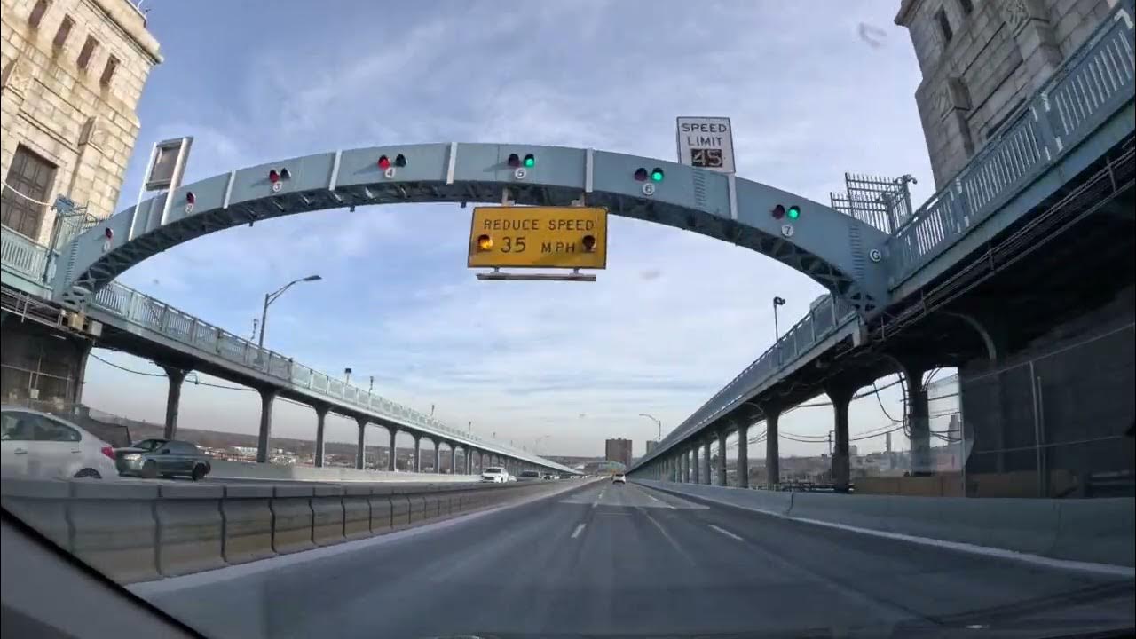 Driving over the Ben Franklin Bridge (Philadelphia to New Jersey) YouTube
