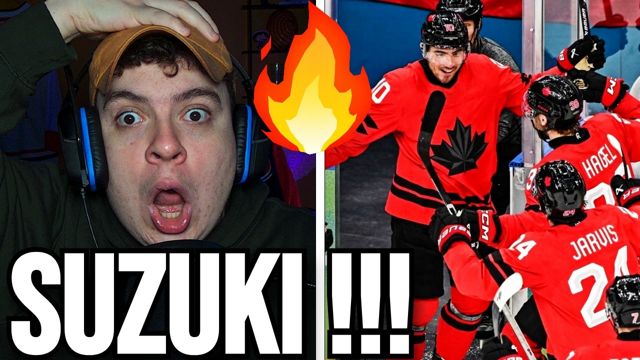 NICK SUZUKI SAUVE LE CANADA 🔥 (CANADA 4-3 TCHÉQUIE) - YouTube