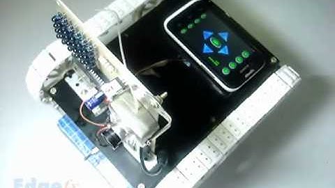 War Field Spying Robot with Night Vision Wireless Camera by Android Applications