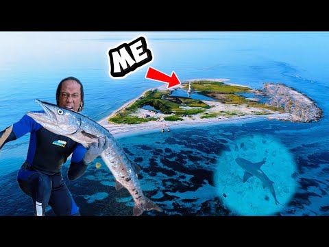 Stranded On A Exotic Island Camping Cooking & Living From The Ocean 72 Miles
