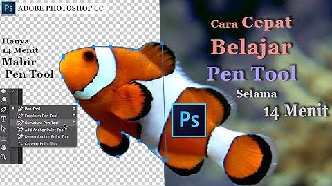 Cara Cepat Belajar Pen Tool Selama 14 Menit [TUTORIAL ADOBE PHOTOSHOP CC]