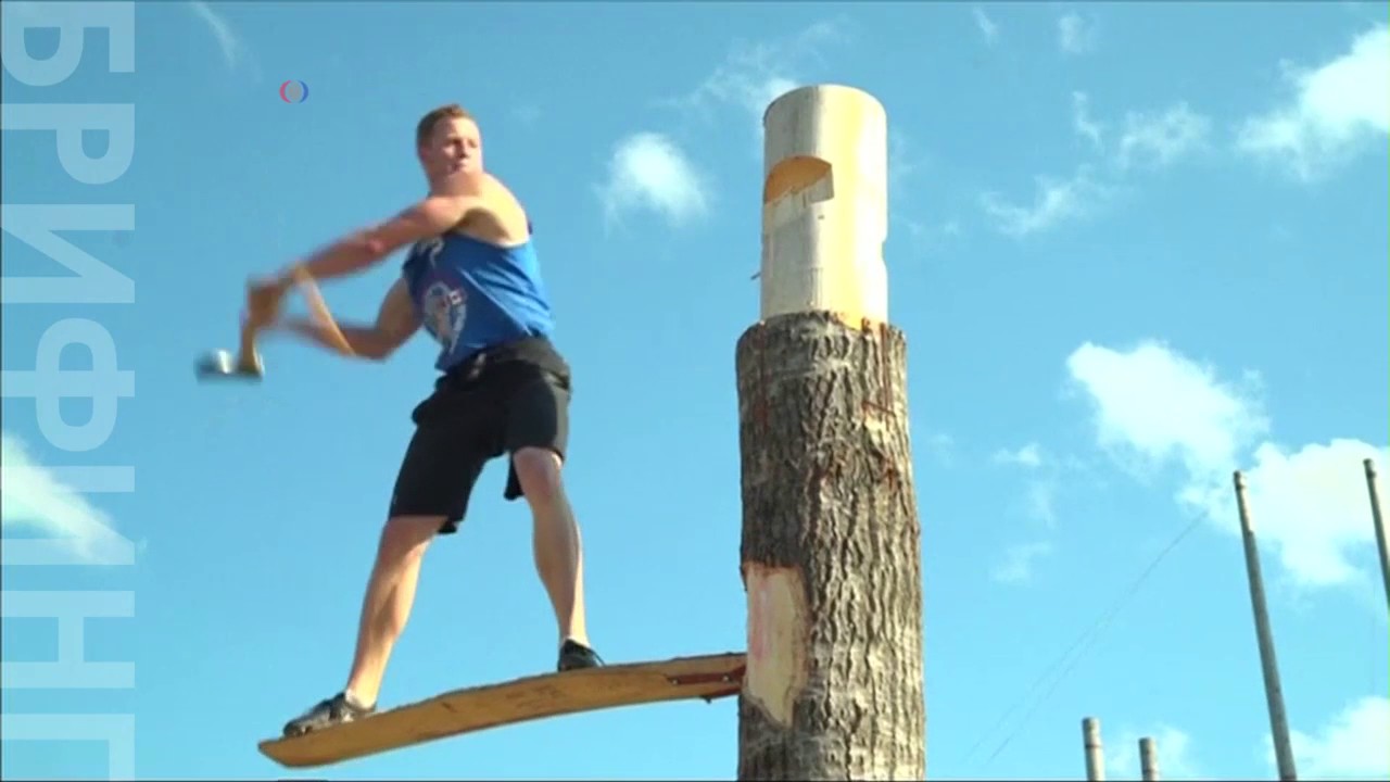 Лесорубы соревнуются в Висконсине