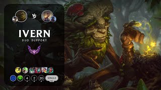 Ivern Support vs Rell - EUW Master Patch 14.5