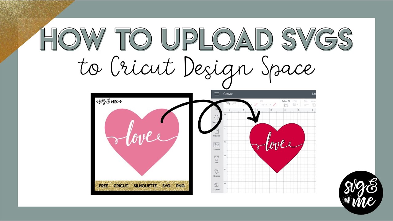 Download How to Upload SVG Files to Cricut Design Space - YouTube