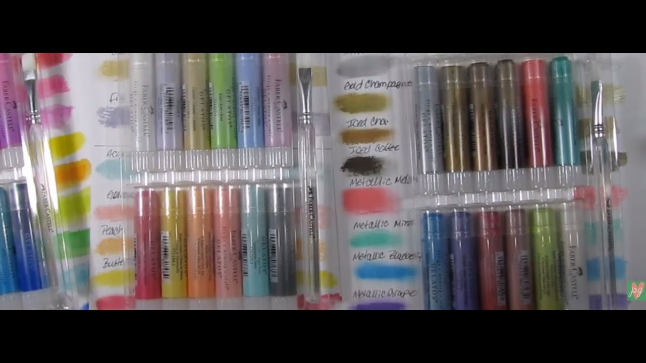 Intro to the New Gelatos® for Faber-Castell Design Memory Craft® - YouTube