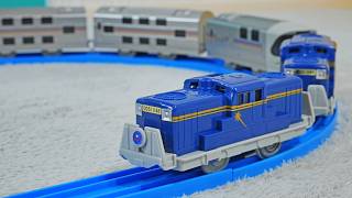 Thank you, Plarail! The Cassiopeia sleeper train that raced across