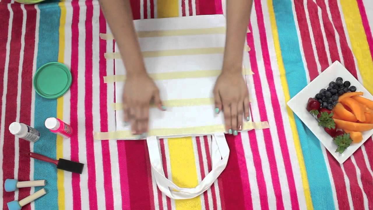 DIY Beach Bags + What's in my Beach bag! (BuyorDIY) ᴺᴱᵂ