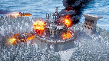 Rust - The 50,000 HOUR  vs CLANS (2v12 Raid Defense)