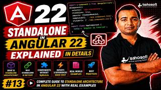 Standalone Architecture in Angular 22 Explained in Detail (2026) | Angular 22 Complete Course
