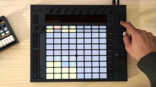 Playing and Connecting External Drum Machines with Ableton Push | Full Compass