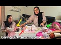 Zahra finally gave birth after 9 months/her little angel was born 👶🏻✨