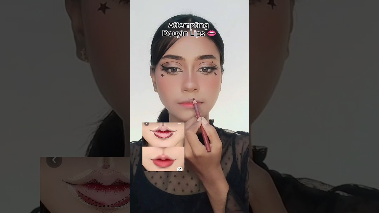 Attempting Douyin Lips Tutorial 👄