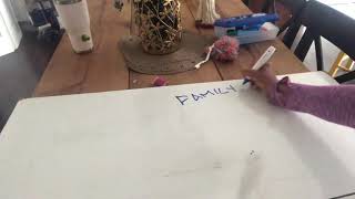 How to draw a family tree ( pedigree assign part 1)